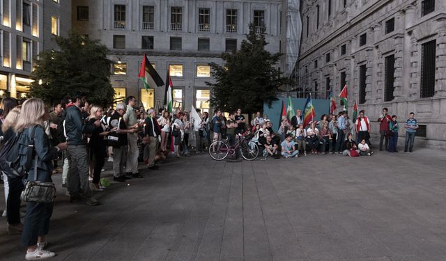 İtalya'da Gazze'ye dayanışma etkinliği düzenlendi