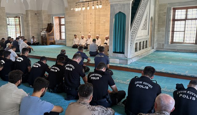 Trakya'da 15 Temmuz Milli Birlik Günü dolayısıyla mevlit okutuldu
