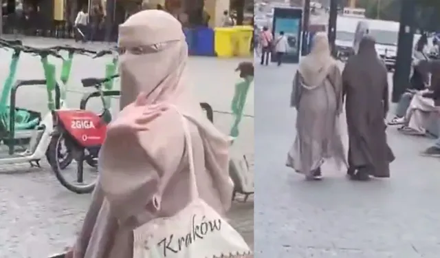 Rus turist, Çekya'daki Müslüman kadınlardan rahatsız oldu
