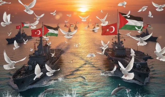 Türkiye, Küresel Sumud Filosu'nu İHA'larla izliyor