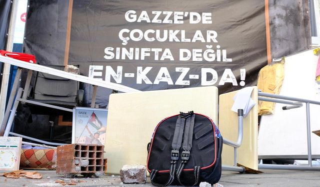 Bursa'da Gazze için farkındalık alanı oluşturuldu