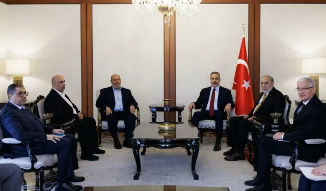 Fidan, Hamas heyetiyle görüştü: Masada ateşkes var