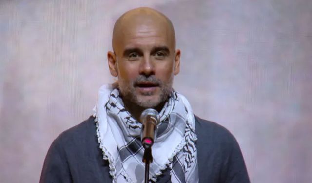 Guardiola dünyaya haykırdı: Filistin'i ölüme terk ettiniz