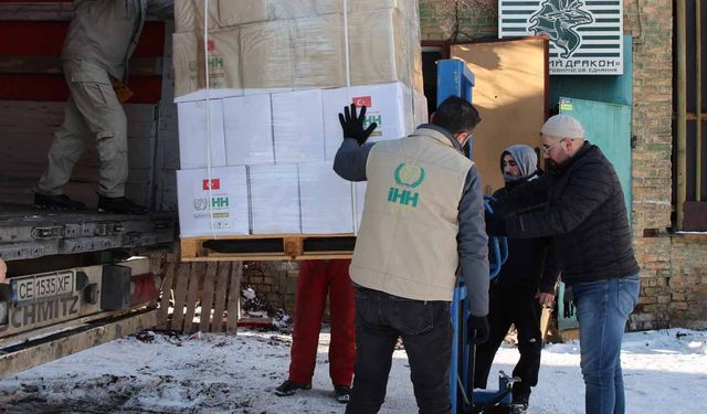 İHH’dan Ukrayna’ya kış desteği: Yardım dağıtılmaya başlandı