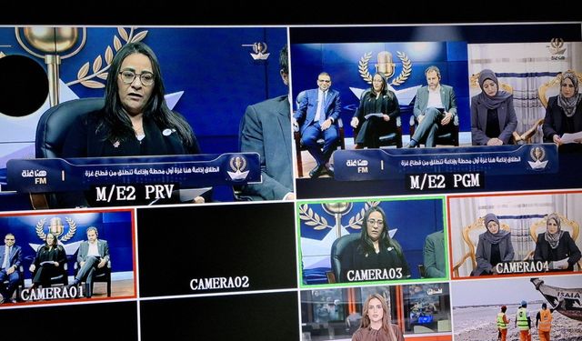 Gazze'de savaş sonrası ilk radyo yayını başladı