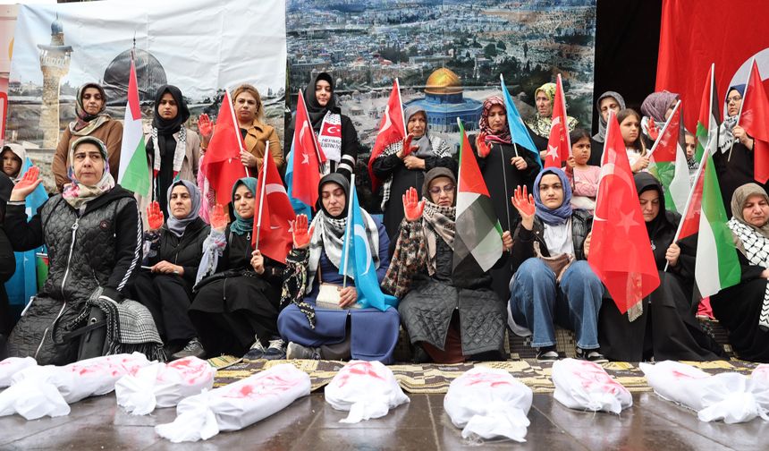 Nevşehirliler, Filistinli anneler için etkinlik düzenledi