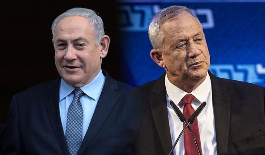 İsrail Savaş Kabinesi Üyesi Gantz, Netanyahu'yu hükümetten çekilmekle tehdit etti