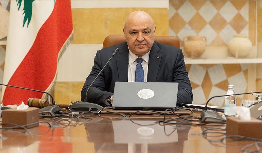 Lübnan Cumhurbaşkanı Avn: Lübnan'da hiç kimse savaşa dönmek istemiyor