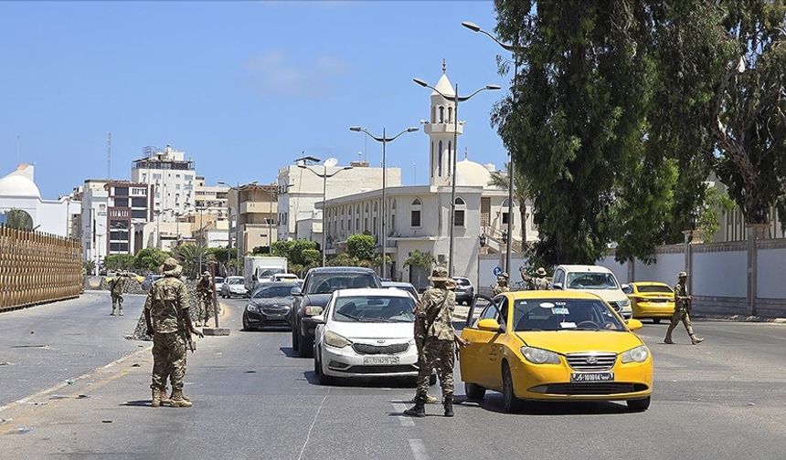 Libya'nın başkenti Trablus'taki olaylar varılan ateşkesin ardından yatışmış durumda