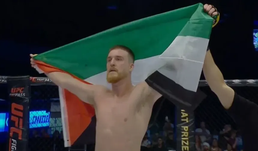 Paddy McCorry’den “Özgür Filistin” mesajı: İsrailli rakibini mağlup etti!