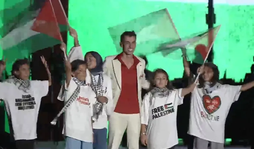 EBO, İstanbul Festivali'nde Filistin'i unutmadı