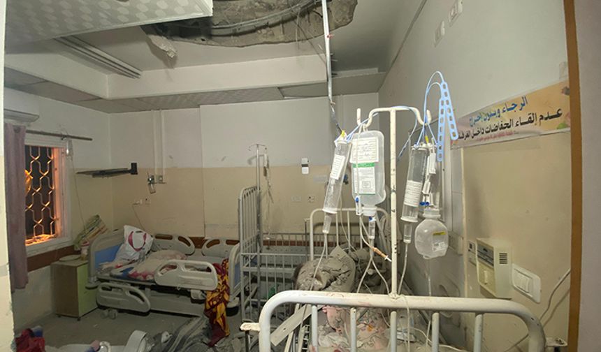 Gazze'de iki hastane daha hizmet dışı kaldı