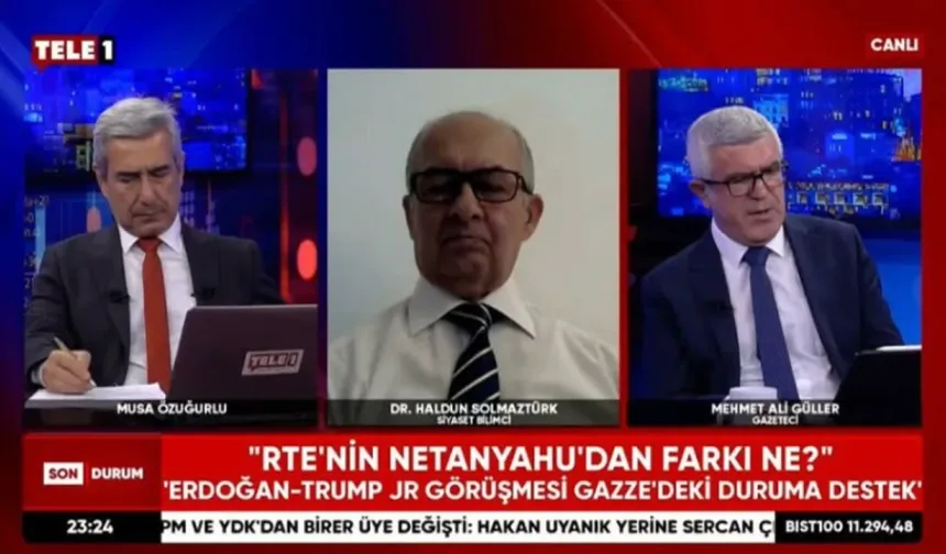 TELE1'den Erdoğan-Netanyahu kıyaslaması