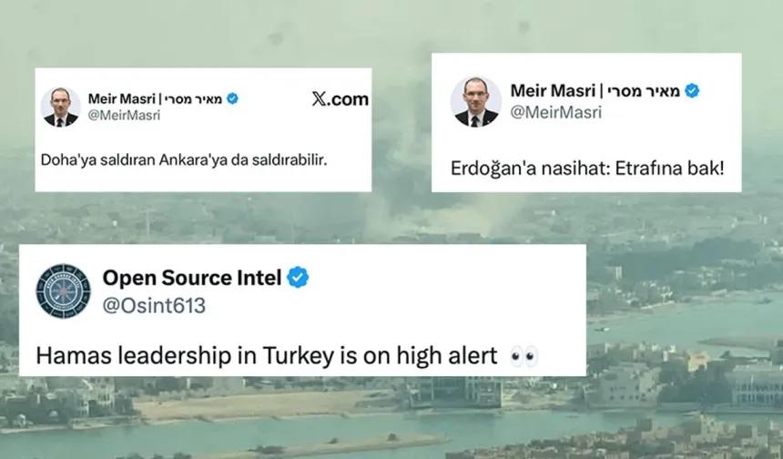 İsrailli hesaplardan tehdit: Sıra Türkiye'de mi?