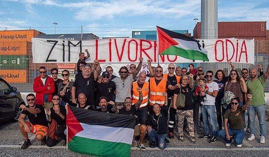 İtalya’da liman işçileri, İsrail gemisini limana almadı