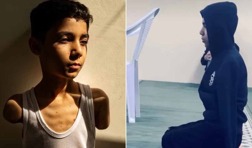 Siyonist bombaları kollarını aldı ama imanını alamadı