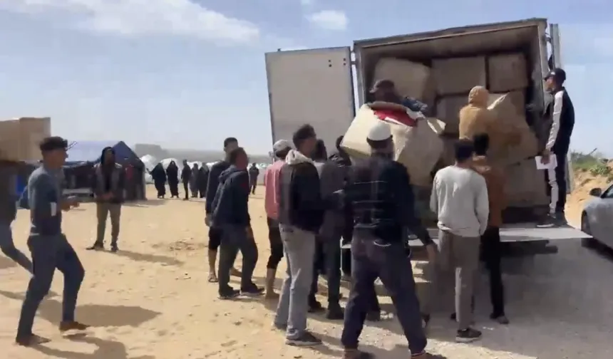 Gazze'nin güneyinde insani seferberlik: Barınma yardımı