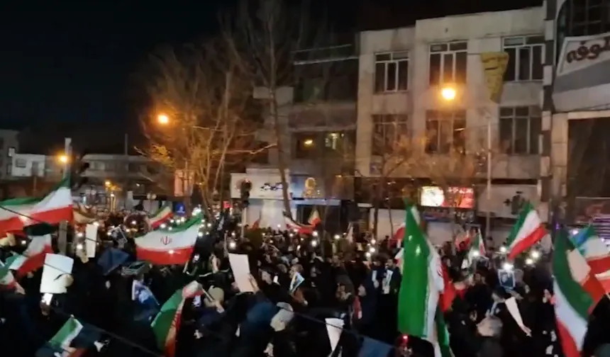 Tahran’da yas ve seferberlik: Meydanlarda 'Haydar' sesleri